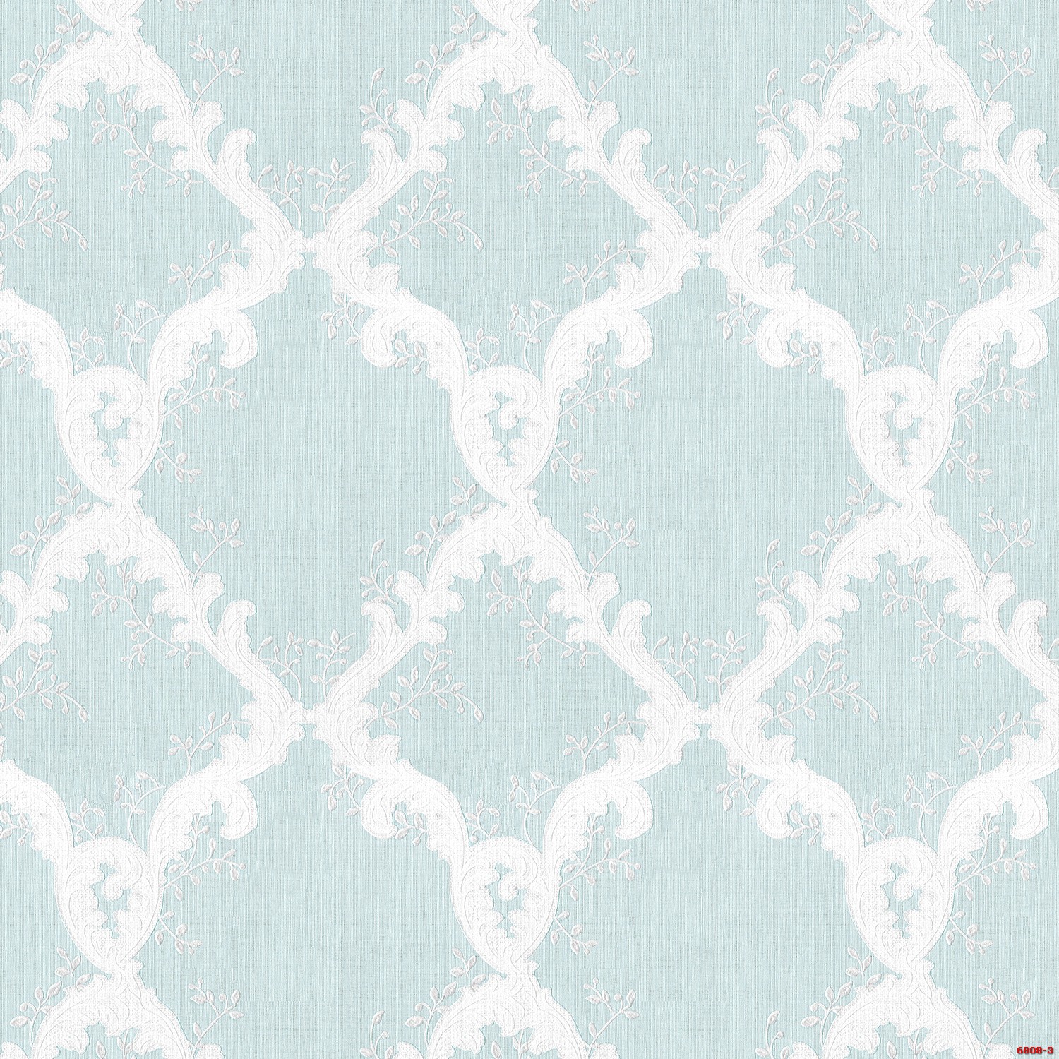 Giấy dán tường bán cổ điển màu xanh Albany 6808-3